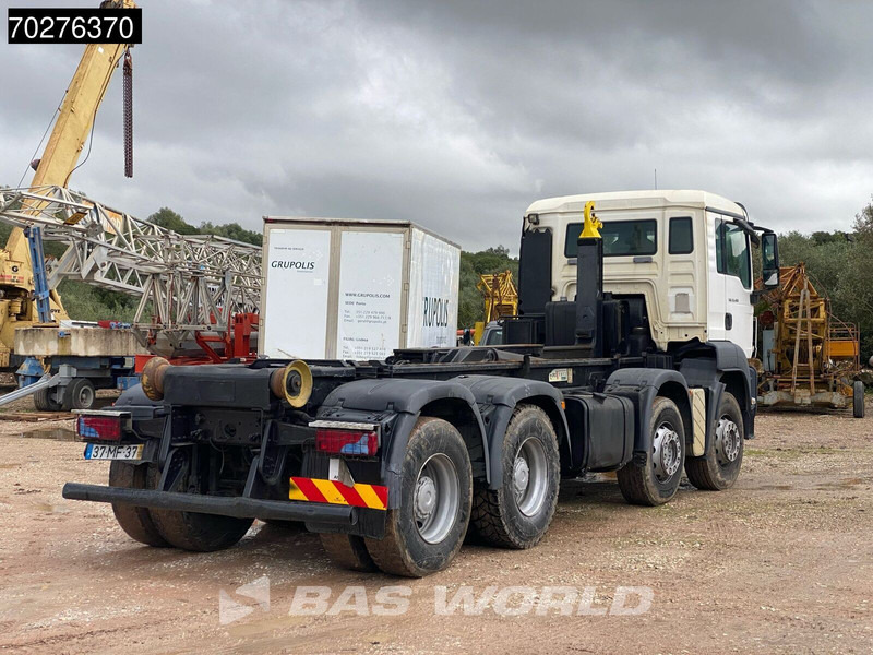 MAN TGS 35.400 8X4 Manual Retarder Big-Axle Steelsuspension Euro 5 - Φορτηγό φόρτωσης γάντζου: φωτογραφία 5 MAN TGS 35.400 8X4 Manual Retarder Big-Axle Steelsuspension Euro 5 - Φορτηγό φόρτωσης γάντζου: φωτογραφία 5