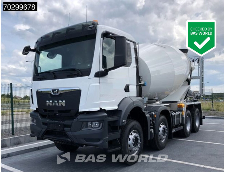 MAN TGS 35.440 8X4 NEW! 10m3 FML mixer Automatic Steel suspension Euro 6 - Μπετονιέρα φορτηγό: φωτογραφία 1 MAN TGS 35.440 8X4 NEW! 10m3 FML mixer Automatic Steel suspension Euro 6 - Μπετονιέρα φορτηγό: φωτογραφία 1