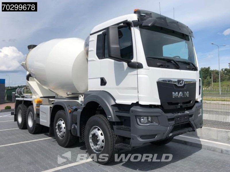 MAN TGS 35.440 8X4 NEW! 10m3 FML mixer Automatic Steel suspension Euro 6 - Μπετονιέρα φορτηγό: φωτογραφία 3 MAN TGS 35.440 8X4 NEW! 10m3 FML mixer Automatic Steel suspension Euro 6 - Μπετονιέρα φορτηγό: φωτογραφία 3