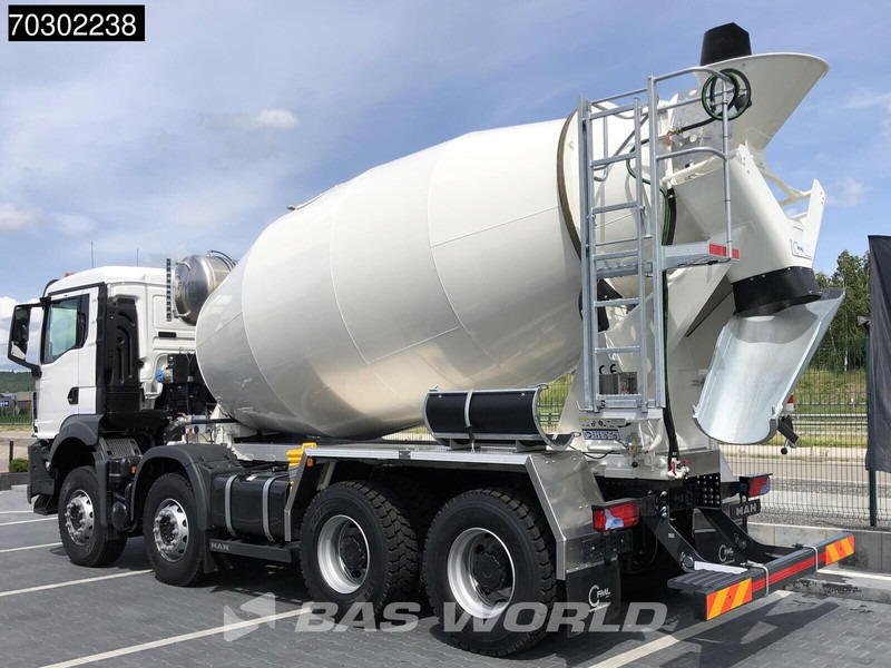 MAN TGS 41.400 8X4 10m3 FML mixer Steelsuspension Manual Airco EURO 2 - Μπετονιέρα φορτηγό: φωτογραφία 2 MAN TGS 41.400 8X4 10m3 FML mixer Steelsuspension Manual Airco EURO 2 - Μπετονιέρα φορτηγό: φωτογραφία 2