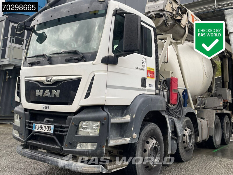 MAN TGS TGS 8X4 8m3 Putzmeister Mixer Big-Axle Steelsuspension Euro 6 - Μπετονιέρα φορτηγό: φωτογραφία 1 MAN TGS TGS 8X4 8m3 Putzmeister Mixer Big-Axle Steelsuspension Euro 6 - Μπετονιέρα φορτηγό: φωτογραφία 1