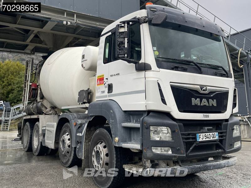 MAN TGS TGS 8X4 8m3 Putzmeister Mixer Big-Axle Steelsuspension Euro 6 - Μπετονιέρα φορτηγό: φωτογραφία 3 MAN TGS TGS 8X4 8m3 Putzmeister Mixer Big-Axle Steelsuspension Euro 6 - Μπετονιέρα φορτηγό: φωτογραφία 3