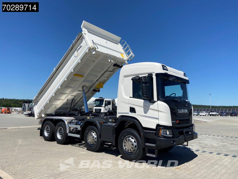 Scania P420 8X4 NEW! 13,5m3 3-way tipper Hardox450 Steel Steelsuspension Euro 6 - Φορτηγό ανατρεπόμενο: φωτογραφία 3 Scania P420 8X4 NEW! 13,5m3 3-way tipper Hardox450 Steel Steelsuspension Euro 6 - Φορτηγό ανατρεπόμενο: φωτογραφία 3
