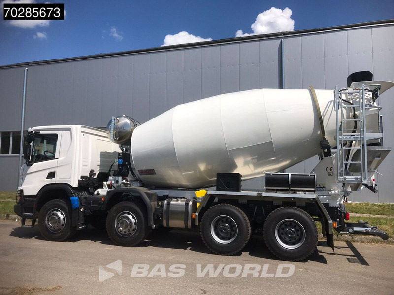 Scania P420 XT 8X4 NEW! 10m3 FML Mixer Automatic Steel suspension Big-Axle Euro 6 - Μπετονιέρα φορτηγό: φωτογραφία 5 Scania P420 XT 8X4 NEW! 10m3 FML Mixer Automatic Steel suspension Big-Axle Euro 6 - Μπετονιέρα φορτηγό: φωτογραφία 5