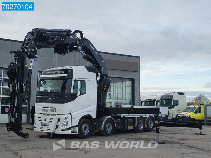Volvo FH 460 8X2 Effer 1000 9S + 6S Kran + Fly-Jib Liftachse VEB+ Euro 6 - Φορτηγό με ανοιχτή καρότσα, Φορτηγό με γερανό: φωτογραφία 2 Volvo FH 460 8X2 Effer 1000 9S + 6S Kran + Fly-Jib Liftachse VEB+ Euro 6 - Φορτηγό με ανοιχτή καρότσα, Φορτηγό με γερανό: φωτογραφία 2