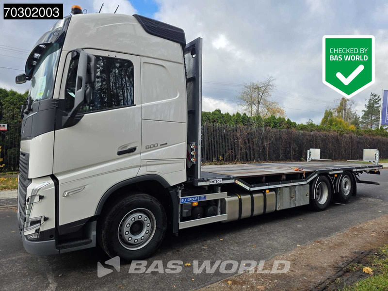 Volvo FH 500 6X2 NEW! Machine transporter Lift+steering Axle VEB+ Euro 6 - Φορτηγό με ανοιχτή καρότσα: φωτογραφία 1 Volvo FH 500 6X2 NEW! Machine transporter Lift+steering Axle VEB+ Euro 6 - Φορτηγό με ανοιχτή καρότσα: φωτογραφία 1