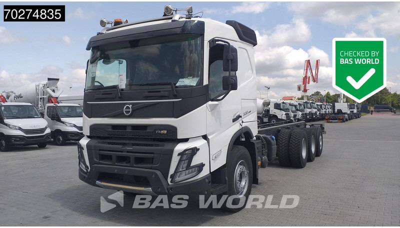 Volvo FMX 500 8X4 NEW 8x4 chassis Lift+steering axle VEB+ Euro 6 - Φορτηγό σασί: φωτογραφία 1 Volvo FMX 500 8X4 NEW 8x4 chassis Lift+steering axle VEB+ Euro 6 - Φορτηγό σασί: φωτογραφία 1