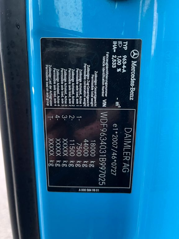 Mercedes-Benz 1842 Stream space - Τράκτορας: φωτογραφία 5 Mercedes-Benz 1842 Stream space - Τράκτορας: φωτογραφία 5