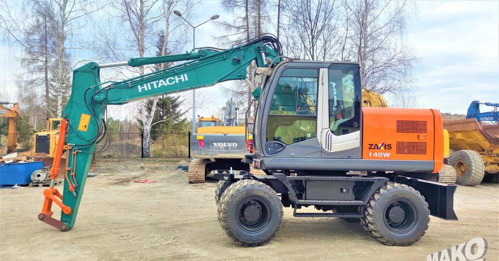 Hitachi ZX140W-3 - Τροχοφόρος εκσκαφέας: φωτογραφία 1 Hitachi ZX140W-3 - Τροχοφόρος εκσκαφέας: φωτογραφία 1