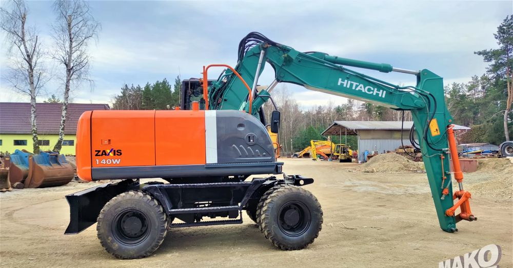 Hitachi ZX140W-3 - Τροχοφόρος εκσκαφέας: φωτογραφία 5 Hitachi ZX140W-3 - Τροχοφόρος εκσκαφέας: φωτογραφία 5