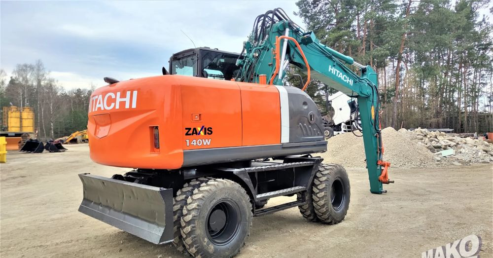 Hitachi ZX140W-3 - Τροχοφόρος εκσκαφέας: φωτογραφία 4 Hitachi ZX140W-3 - Τροχοφόρος εκσκαφέας: φωτογραφία 4