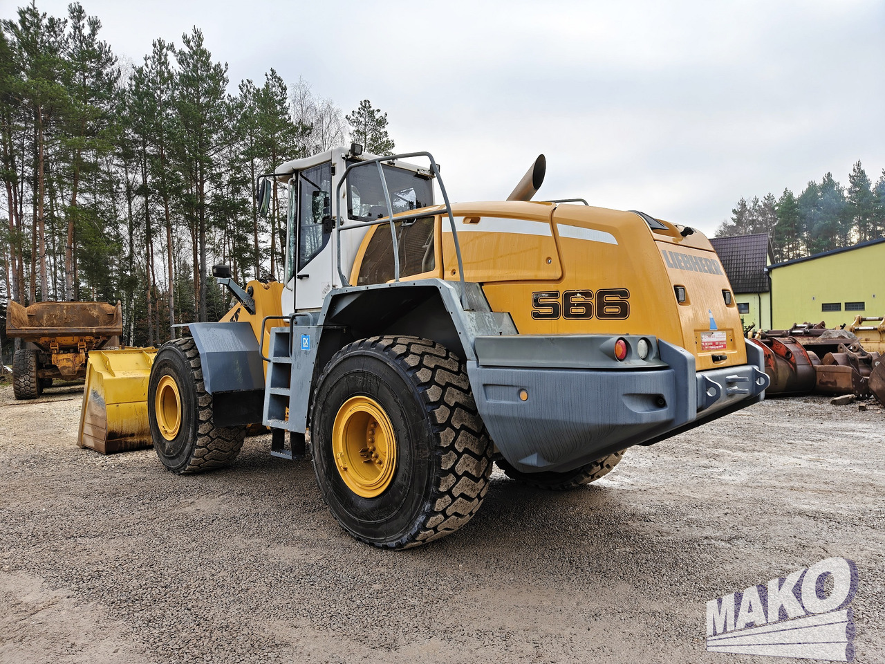 Liebherr L566 - Ελαστιχοφόρος φορτωτής: φωτογραφία 3 Liebherr L566 - Ελαστιχοφόρος φορτωτής: φωτογραφία 3