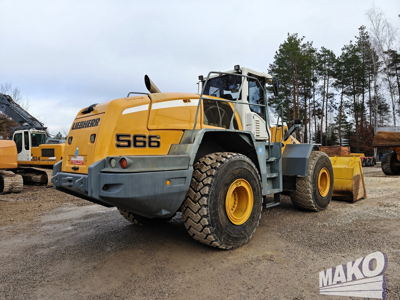 Liebherr L566 - Ελαστιχοφόρος φορτωτής: φωτογραφία 5 Liebherr L566 - Ελαστιχοφόρος φορτωτής: φωτογραφία 5