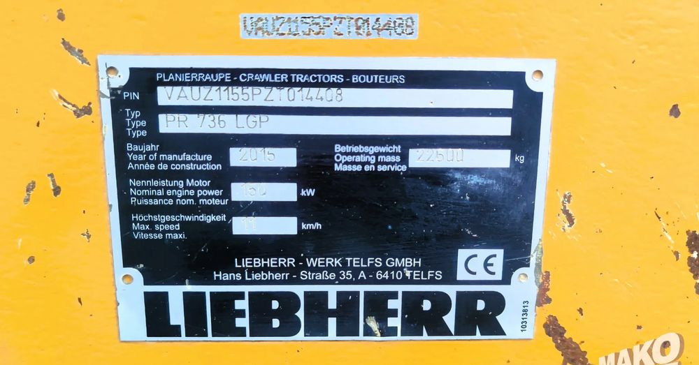 Μίσθωση  Liebherr PR736LGP Liebherr PR736LGP: φωτογραφία 16