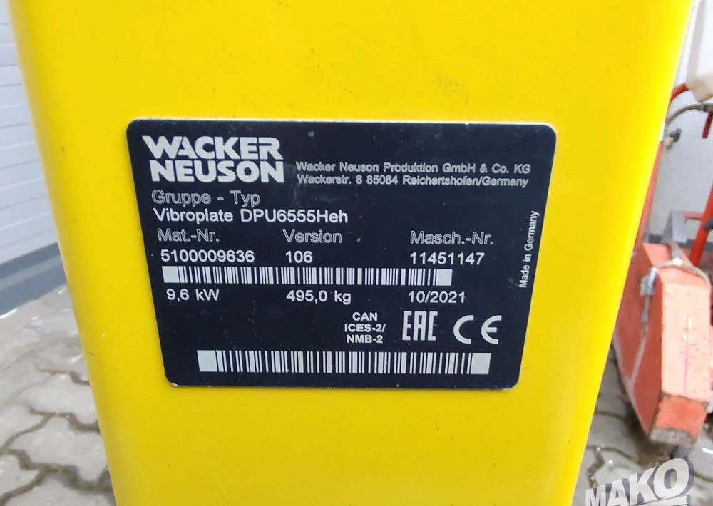Wacker Neuson DPU6555Heh - Οδοστρωτήρας: φωτογραφία 5 Wacker Neuson DPU6555Heh - Οδοστρωτήρας: φωτογραφία 5