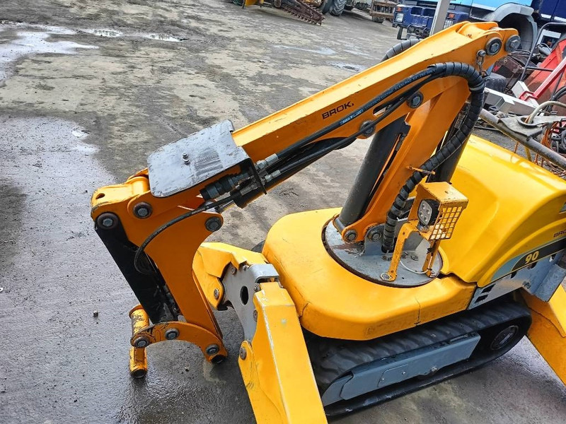 Ερπυστριοφόρος εκσκαφέας Brokk 90 husqvarna robot remote excavator digger: φωτογραφία 17
