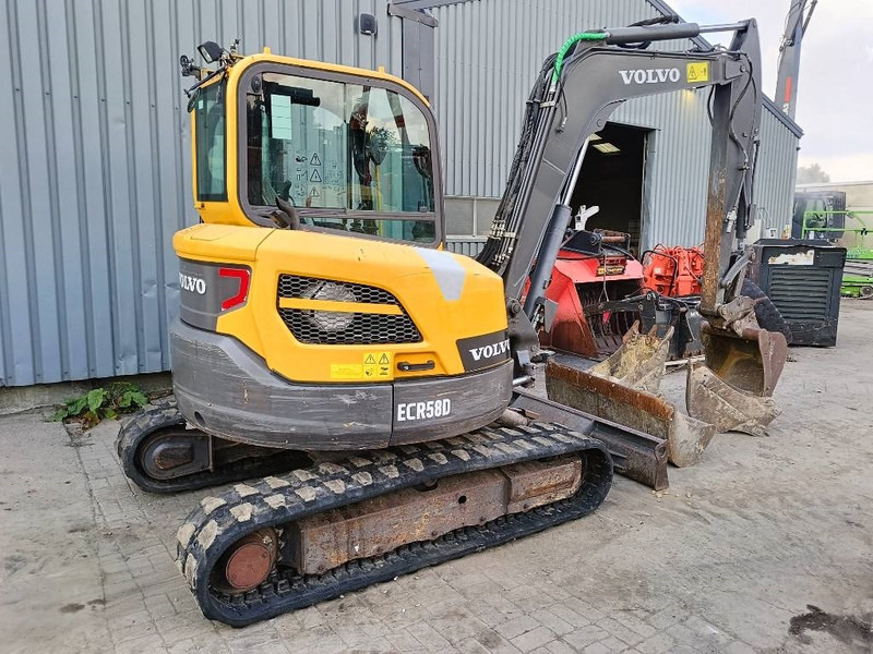 Volvo ECR 58 D rups graafmachine tracked excavator bagge - Μίνι εκσκαφέας: φωτογραφία 5 Volvo ECR 58 D rups graafmachine tracked excavator bagge - Μίνι εκσκαφέας: φωτογραφία 5