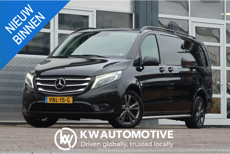 Mercedes-Benz Vito 119 CDI Extra Lang DC AUT/ LED/ CAMERA/ 2X SCHUIF/ CRUISE/ NAVI/ CLIMA/ LEDER/ TREKHAAK - Μικρό βαν, Διπλοκάμπινο ελαφρύ επαγγελματικό: φωτογραφία 1 Mercedes-Benz Vito 119 CDI Extra Lang DC AUT/ LED/ CAMERA/ 2X SCHUIF/ CRUISE/ NAVI/ CLIMA/ LEDER/ TREKHAAK - Μικρό βαν, Διπλοκάμπινο ελαφρύ επαγγελματικό: φωτογραφία 1