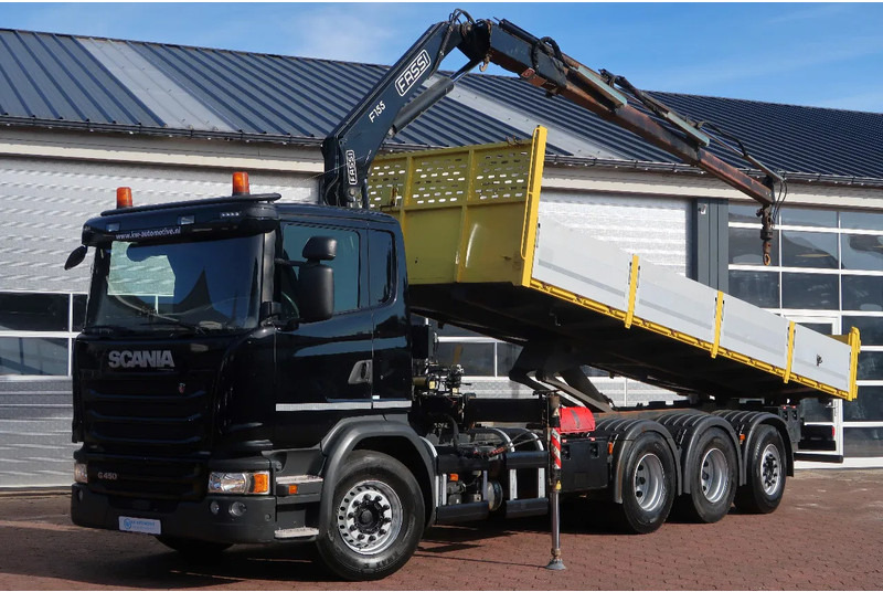 Φορτηγό με γερανό Scania G450 8X4/ FASSI 15 TON CRANE/ EURO 6/ FULL AIR: φωτογραφία 17 Φορτηγό με γερανό Scania G450 8X4/ FASSI 15 TON CRANE/ EURO 6/ FULL AIR: φωτογραφία 17