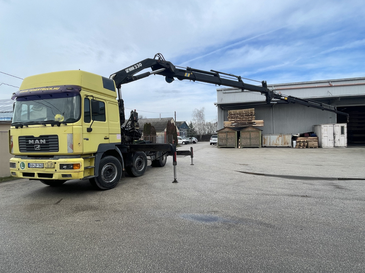 MAN F2000 413 6x2 Manual CRANE Hiab 330+jib 90 21m - Τράκτορας: φωτογραφία 5 MAN F2000 413 6x2 Manual CRANE Hiab 330+jib 90 21m - Τράκτορας: φωτογραφία 5