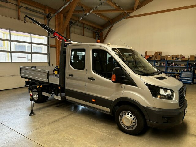 FORD Transit FT 350L Doka TdCI hydr. Fassi Kran... - Μικρό φορτηγό με καρότσα, Διπλοκάμπινο ελαφρύ επαγγελματικό: φωτογραφία 1 FORD Transit FT 350L Doka TdCI hydr. Fassi Kran... - Μικρό φορτηγό με καρότσα, Διπλοκάμπινο ελαφρύ επαγγελματικό: φωτογραφία 1