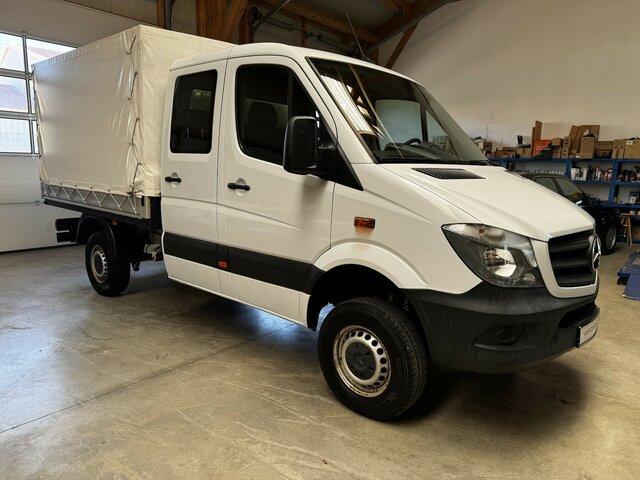 MERCEDES-BENZ Sprinter 316 CDI Doka 4x4 Allrad Plane - Επαγγελματικό αυτοκίνητο με μουσαμά, Διπλοκάμπινο ελαφρύ επαγγελματικό: φωτογραφία 1 MERCEDES-BENZ Sprinter 316 CDI Doka 4x4 Allrad Plane - Επαγγελματικό αυτοκίνητο με μουσαμά, Διπλοκάμπινο ελαφρύ επαγγελματικό: φωτογραφία 1