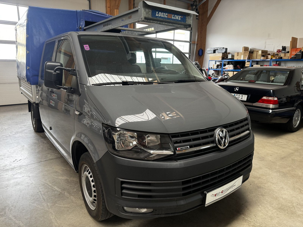 Volkswagen T6 Doka 2.0 TDI 4Motion Plane puregrey - Επαγγελματικό αυτοκίνητο με μουσαμά, Διπλοκάμπινο ελαφρύ επαγγελματικό: φωτογραφία 3 Volkswagen T6 Doka 2.0 TDI 4Motion Plane puregrey - Επαγγελματικό αυτοκίνητο με μουσαμά, Διπλοκάμπινο ελαφρύ επαγγελματικό: φωτογραφία 3