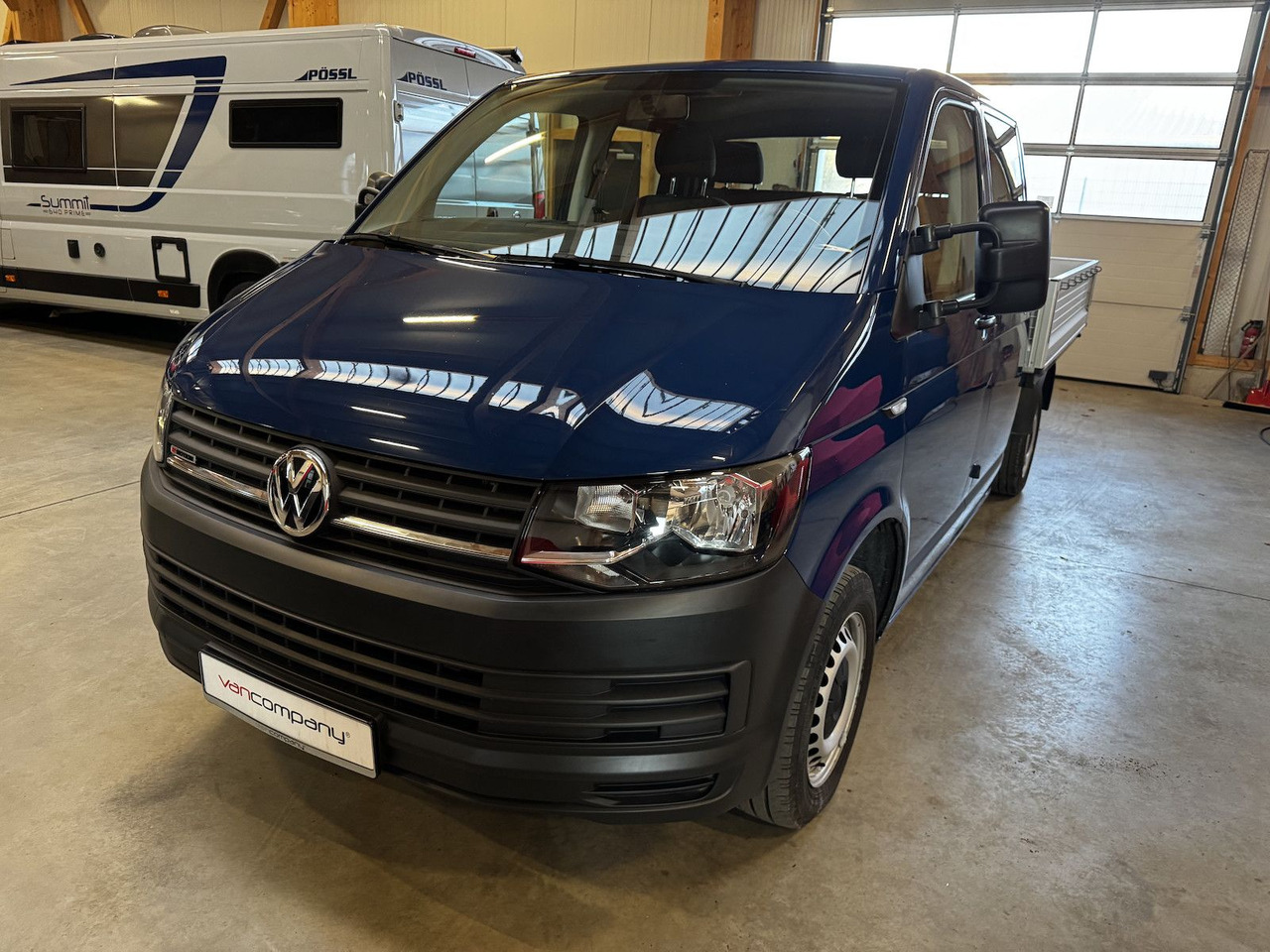 Volkswagen T6 Doka Pritsche 2.0 TDI 4Motion 4x4 indienblau - Μικρό φορτηγό με καρότσα: φωτογραφία 2 Volkswagen T6 Doka Pritsche 2.0 TDI 4Motion 4x4 indienblau - Μικρό φορτηγό με καρότσα: φωτογραφία 2