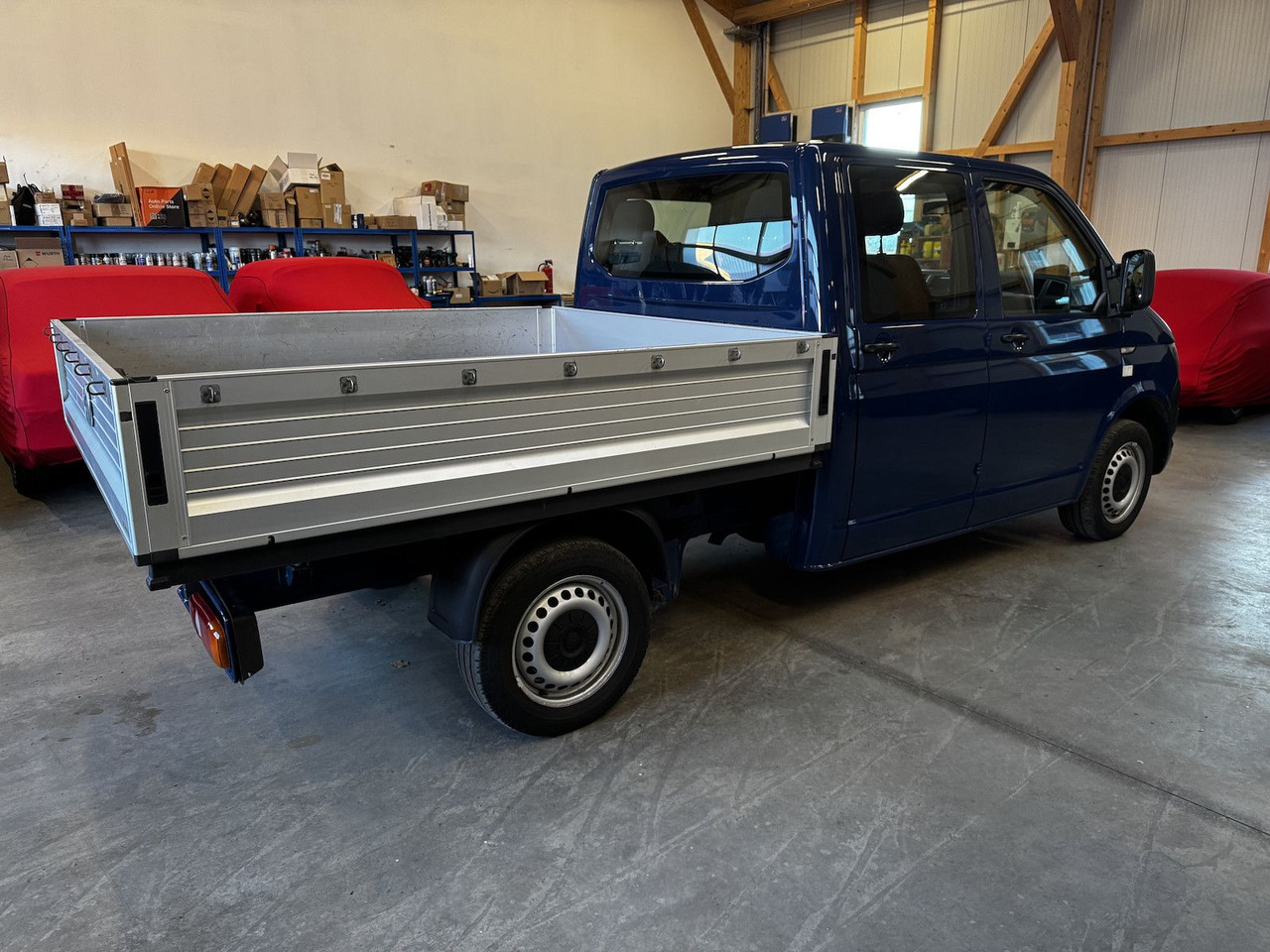 Volkswagen T6 Doka Pritsche 2.0 TDI 4Motion 4x4 indienblau - Μικρό φορτηγό με καρότσα: φωτογραφία 5 Volkswagen T6 Doka Pritsche 2.0 TDI 4Motion 4x4 indienblau - Μικρό φορτηγό με καρότσα: φωτογραφία 5