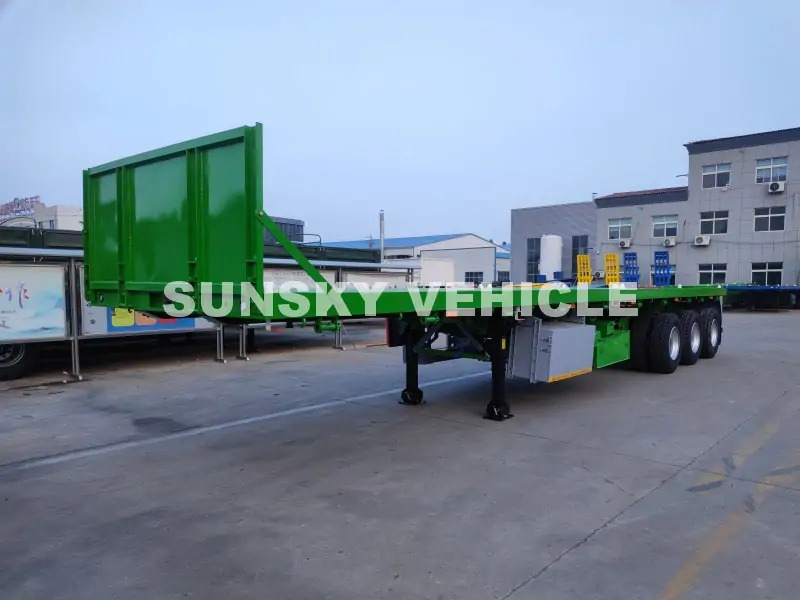 SUNSKY Flat Deck Trailer with henred type axles and suspension - Επικαθήμενο πλατφόρμα/ Καρότσα: φωτογραφία 2 SUNSKY Flat Deck Trailer with henred type axles and suspension - Επικαθήμενο πλατφόρμα/ Καρότσα: φωτογραφία 2