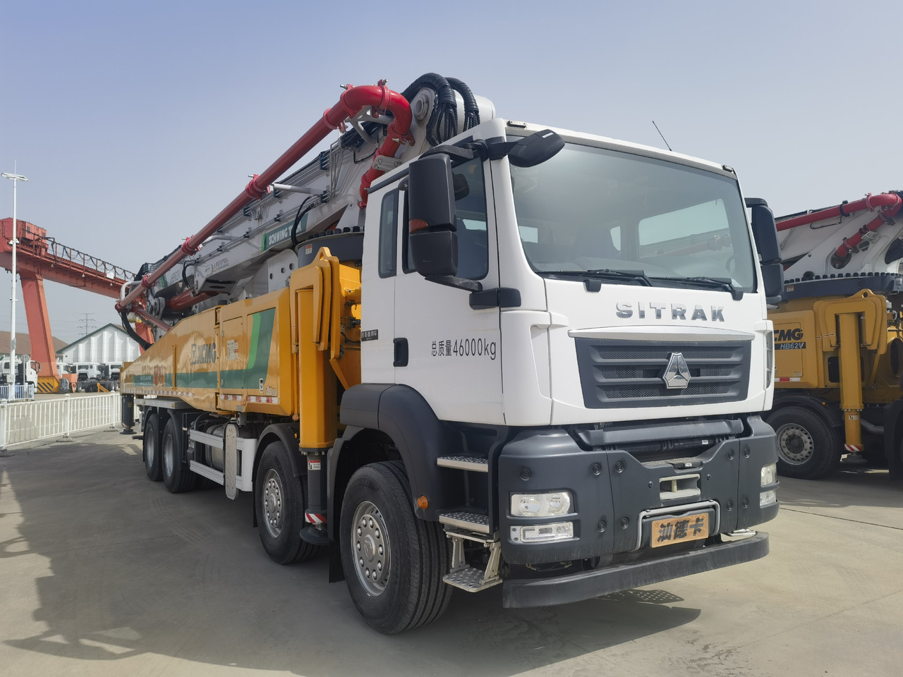 XCMG Official Second Hand 62m Concrete Boom Pump HB62V Truck Mounted Concrete Pump For Sale - Αντλία σκυροδέματος: φωτογραφία 2 XCMG Official Second Hand 62m Concrete Boom Pump HB62V Truck Mounted Concrete Pump For Sale - Αντλία σκυροδέματος: φωτογραφία 2