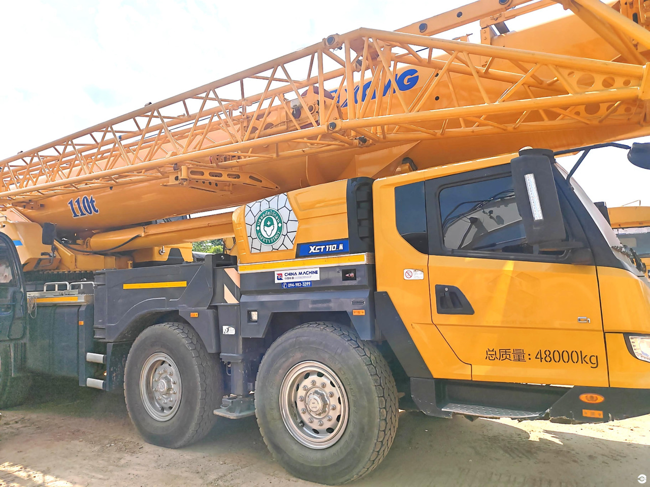 XCMG XCT100_M 100ton 2021 used mobile truck crane for sale - Τηλεσκοπικός γερανός: φωτογραφία 2 XCMG XCT100_M 100ton 2021 used mobile truck crane for sale - Τηλεσκοπικός γερανός: φωτογραφία 2