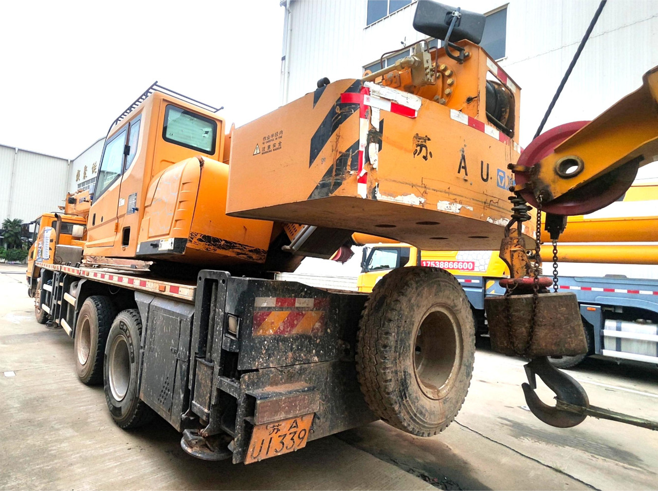 XCMG XCT20L5 20ton used 5-section mobile hydraulic truck crane price - Τηλεσκοπικός γερανός: φωτογραφία 4 XCMG XCT20L5 20ton used 5-section mobile hydraulic truck crane price - Τηλεσκοπικός γερανός: φωτογραφία 4