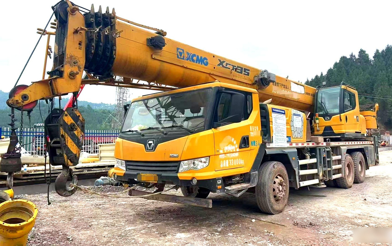 XCMG XCT20L5 20ton used telescopic arm hydraulic truck crane price - Τηλεσκοπικός γερανός: φωτογραφία 3 XCMG XCT20L5 20ton used telescopic arm hydraulic truck crane price - Τηλεσκοπικός γερανός: φωτογραφία 3