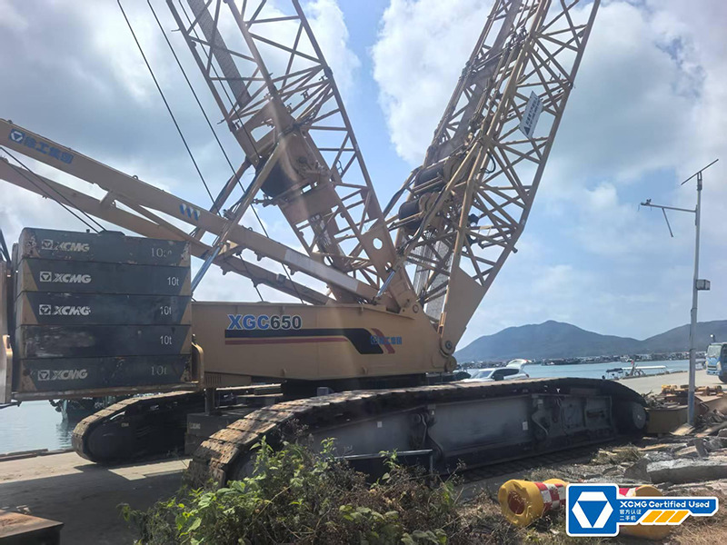 Ερπυστριοφόρος γερανός XCMG XGC500 500ton used hydraulic lift machine price: φωτογραφία 8 Ερπυστριοφόρος γερανός XCMG XGC500 500ton used hydraulic lift machine price: φωτογραφία 8