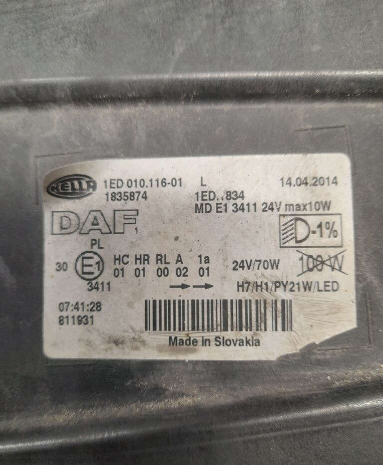 DAF XF 106 LIFT 0501328597 TRAXON - Ηλεκτρονική μονάδα ελέγχου για Φορτηγό: φωτογραφία 5 DAF XF 106 LIFT 0501328597 TRAXON - Ηλεκτρονική μονάδα ελέγχου για Φορτηγό: φωτογραφία 5