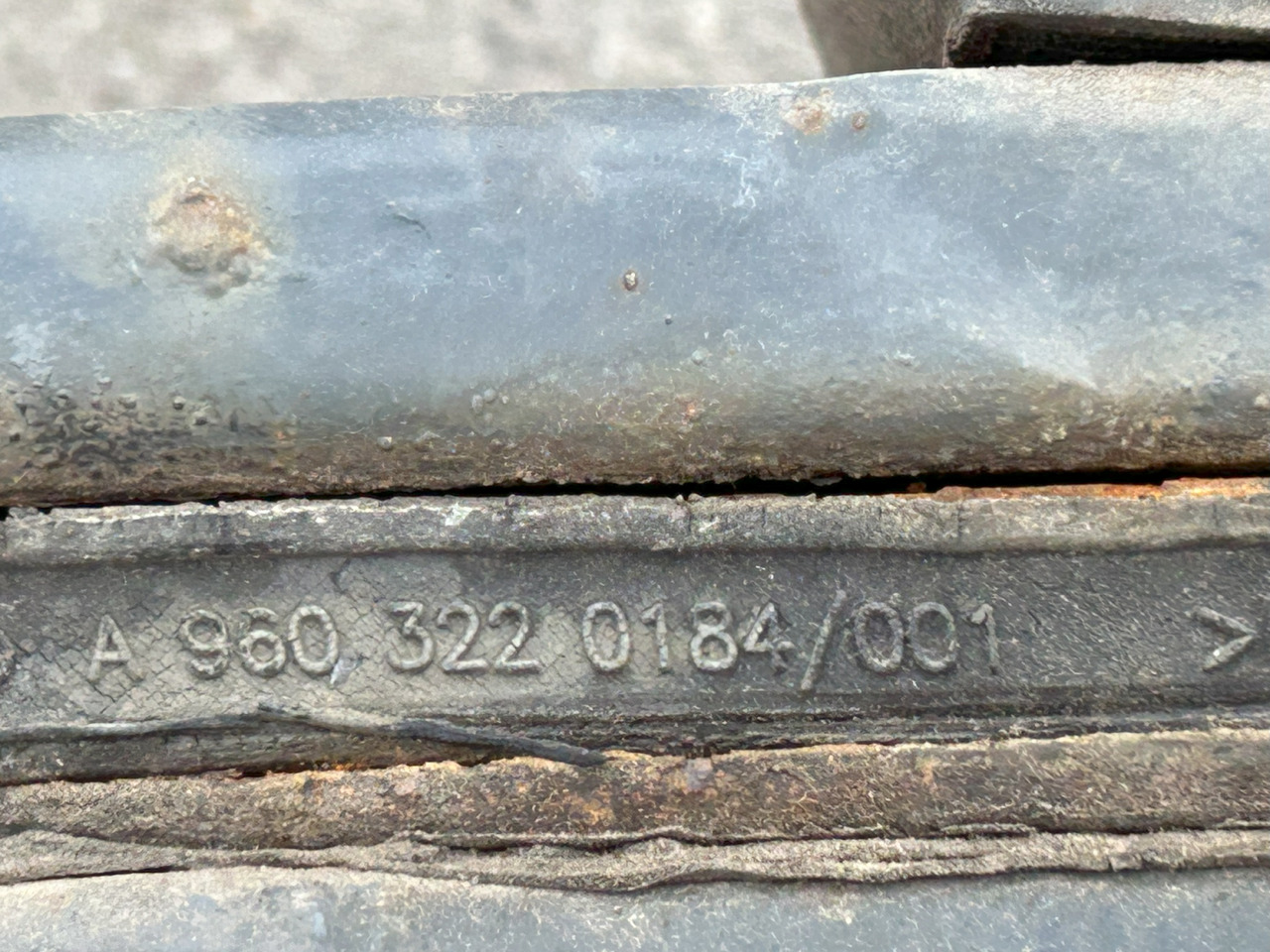 MERCEDES 2-LEAF SPRING MERCEDES ACTROS - Ελατήριο: φωτογραφία 3 MERCEDES 2-LEAF SPRING MERCEDES ACTROS - Ελατήριο: φωτογραφία 3