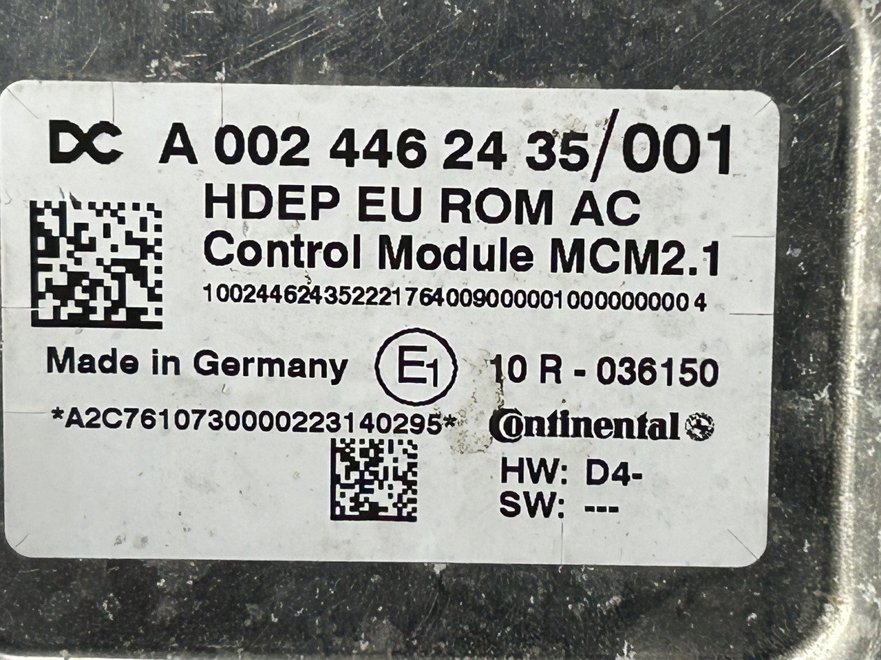 MERCEDES MCM 2.1 ACTROS MP4 OM 470 - Ηλεκτρονική μονάδα ελέγχου για Φορτηγό: φωτογραφία 3 MERCEDES MCM 2.1 ACTROS MP4 OM 470 - Ηλεκτρονική μονάδα ελέγχου για Φορτηγό: φωτογραφία 3