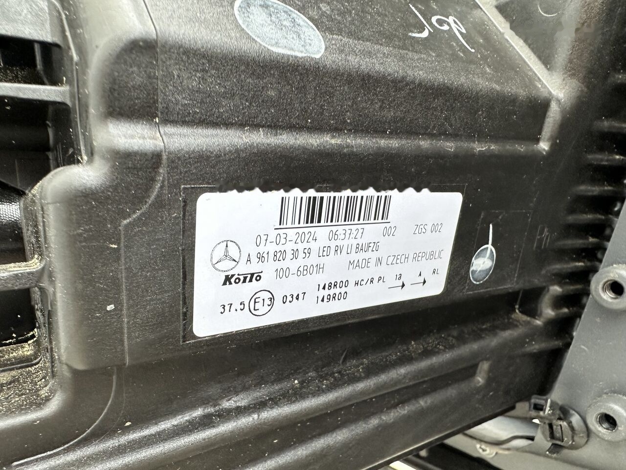 Mercedes-Benz ACTROS MP4 MP5 A9618203159 A9618203059 Mercedes-Benz A 9608801690 A9618203159 A9618203059 - Προφυλακτήρας για Φορτηγό: φωτογραφία 5 Mercedes-Benz ACTROS MP4 MP5 A9618203159 A9618203059 Mercedes-Benz A 9608801690 A9618203159 A9618203059 - Προφυλακτήρας για Φορτηγό: φωτογραφία 5