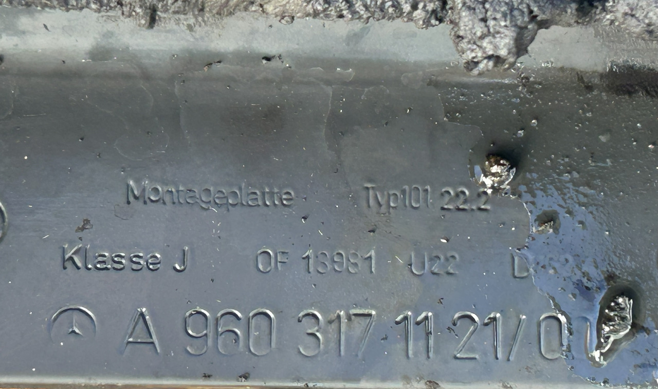 SAF GF GF SK-S 36,2 MERCEDES ACTROS MP4 - Πέμπτος τροχός για Φορτηγό: φωτογραφία 2 SAF GF GF SK-S 36,2 MERCEDES ACTROS MP4 - Πέμπτος τροχός για Φορτηγό: φωτογραφία 2