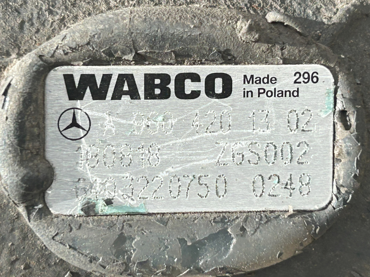 WABCO BRAKE CALIPER REAR LEFT MERCEDES ACTROS MP4 - Δαγκάνα φρένων: φωτογραφία 5 WABCO BRAKE CALIPER REAR LEFT MERCEDES ACTROS MP4 - Δαγκάνα φρένων: φωτογραφία 5