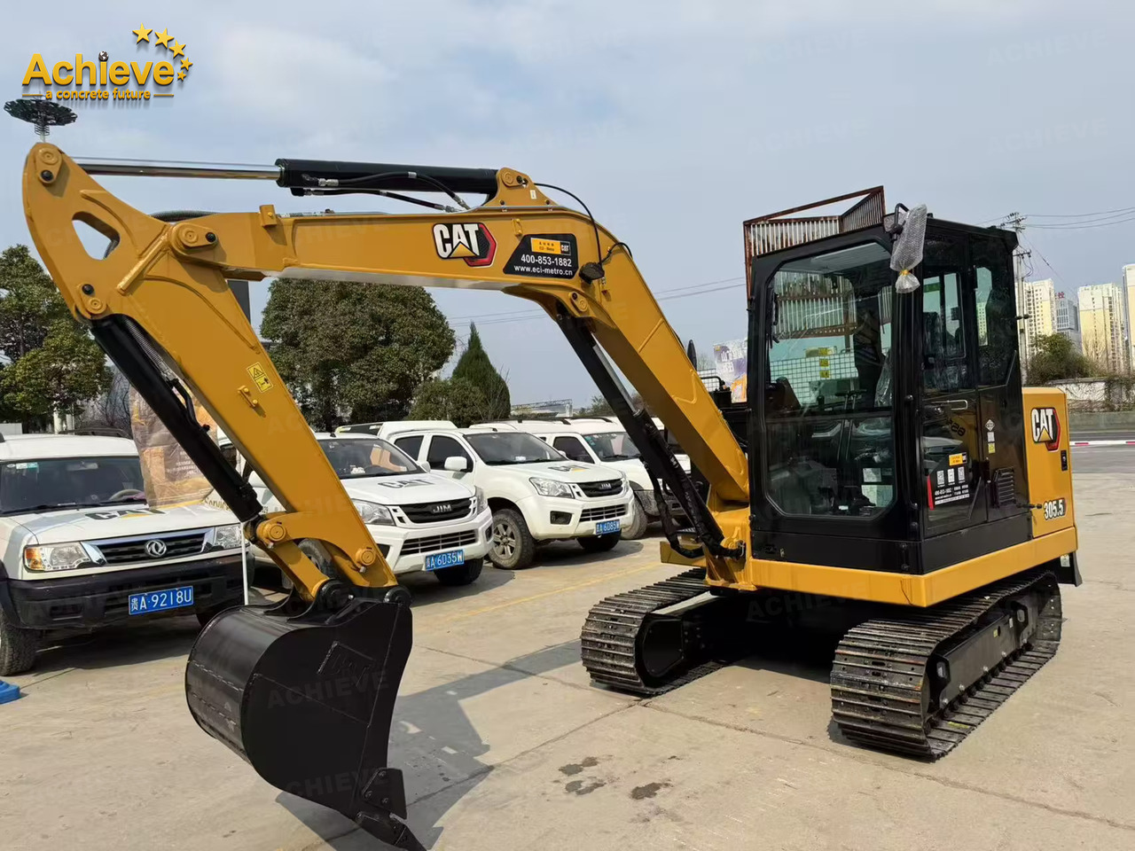 CATERPILLAR CAT® 305.5E2 small Cat C2.4 DI Mini Hydraulic Excavator 0.22 m³ 34.1 kw/rpm 35.0 kN 【ACHIEVE】 TOP CONDITION!!! - Μίνι εκσκαφέας: φωτογραφία 3 CATERPILLAR CAT® 305.5E2 small Cat C2.4 DI Mini Hydraulic Excavator 0.22 m³ 34.1 kw/rpm 35.0 kN 【ACHIEVE】 TOP CONDITION!!! - Μίνι εκσκαφέας: φωτογραφία 3