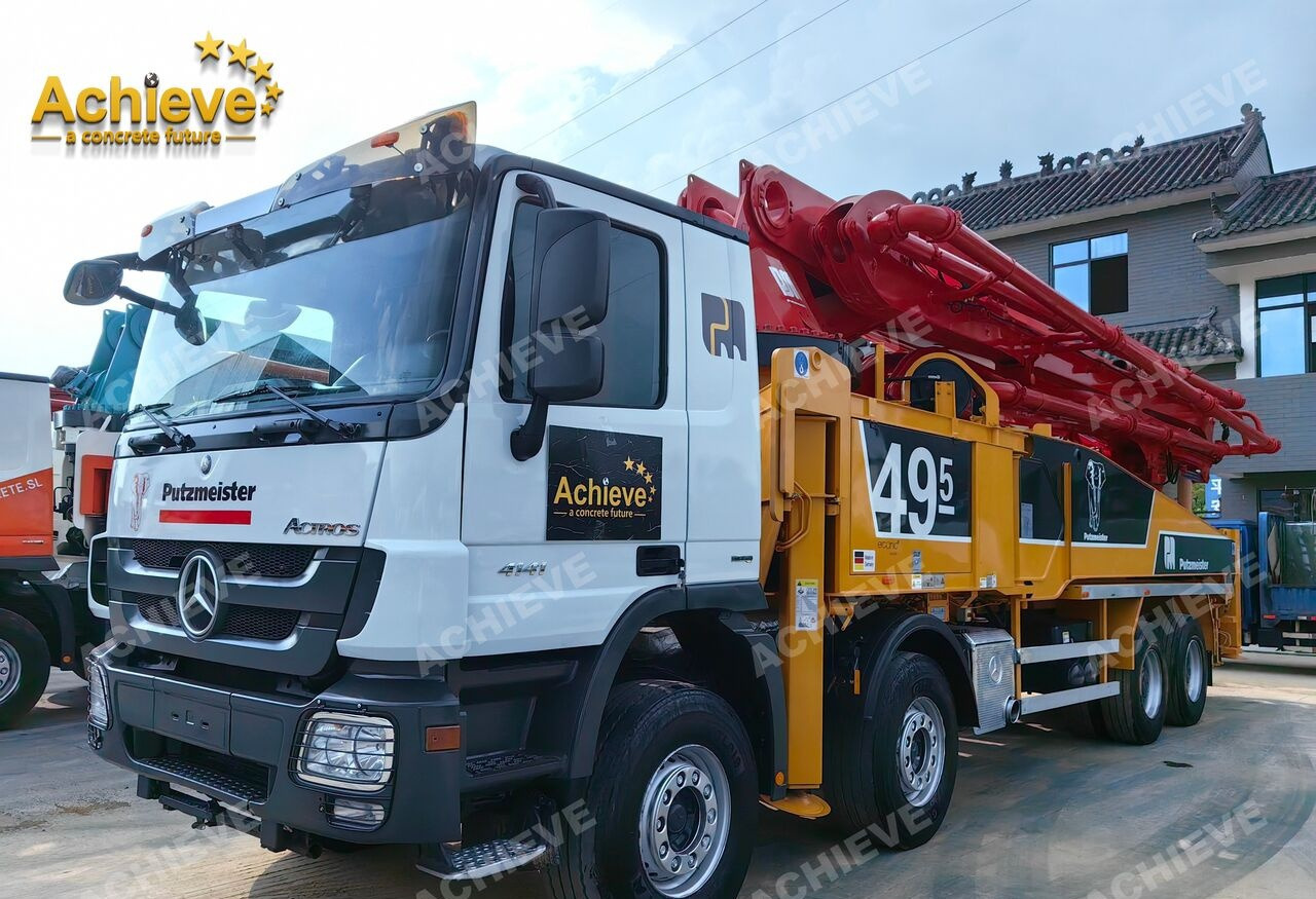 PUTZMEISTER Mercedes-Benz 4141 Putzmeister 49.5M 【ACHIEVE】TOP CONDITION!!! - Αντλία σκυροδέματος: φωτογραφία 2 PUTZMEISTER Mercedes-Benz 4141 Putzmeister 49.5M 【ACHIEVE】TOP CONDITION!!! - Αντλία σκυροδέματος: φωτογραφία 2