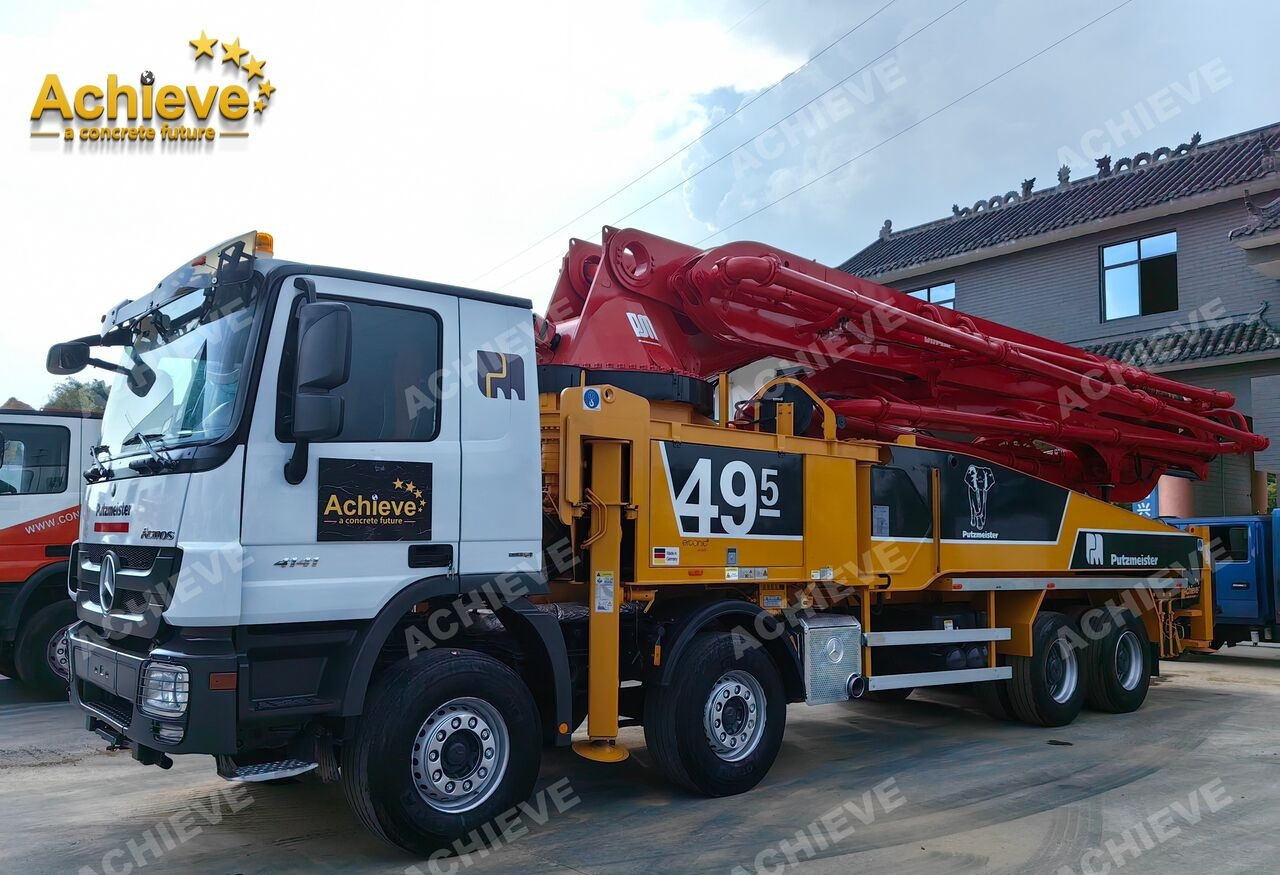 PUTZMEISTER Mercedes-Benz 4141 Putzmeister 49.5M 【ACHIEVE】TOP CONDITION!!! - Αντλία σκυροδέματος: φωτογραφία 4 PUTZMEISTER Mercedes-Benz 4141 Putzmeister 49.5M 【ACHIEVE】TOP CONDITION!!! - Αντλία σκυροδέματος: φωτογραφία 4