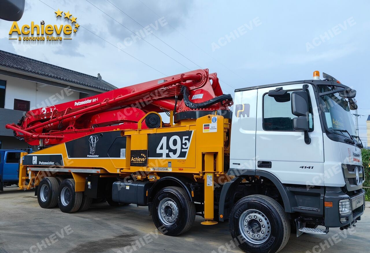 PUTZMEISTER Mercedes-Benz 4141 Putzmeister 49.5M 【ACHIEVE】TOP CONDITION!!! - Αντλία σκυροδέματος: φωτογραφία 5 PUTZMEISTER Mercedes-Benz 4141 Putzmeister 49.5M 【ACHIEVE】TOP CONDITION!!! - Αντλία σκυροδέματος: φωτογραφία 5