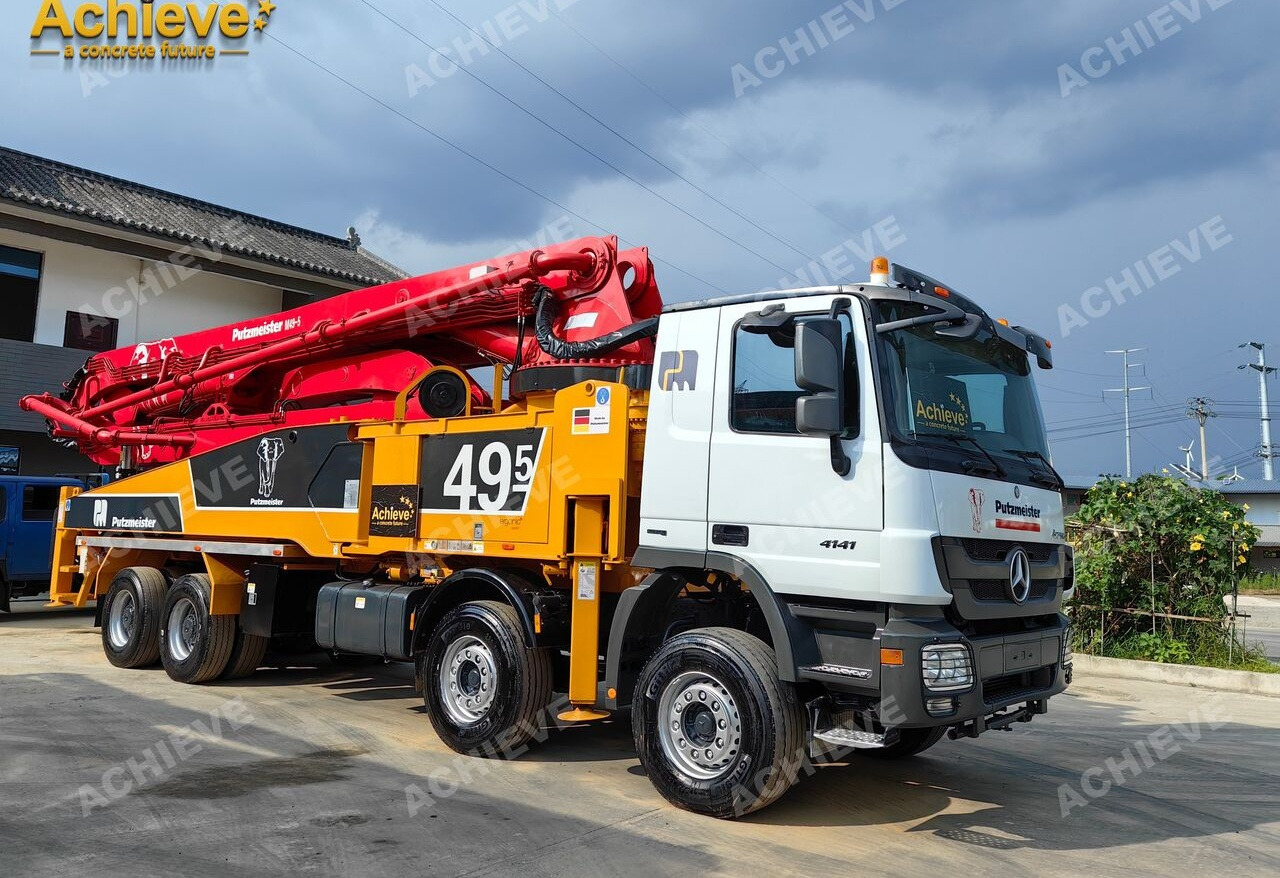 PUTZMEISTER Mercedes-Benz 4141 Putzmeister 49.5M 【ACHIEVE】TOP CONDITION!!! - Αντλία σκυροδέματος: φωτογραφία 1 PUTZMEISTER Mercedes-Benz 4141 Putzmeister 49.5M 【ACHIEVE】TOP CONDITION!!! - Αντλία σκυροδέματος: φωτογραφία 1