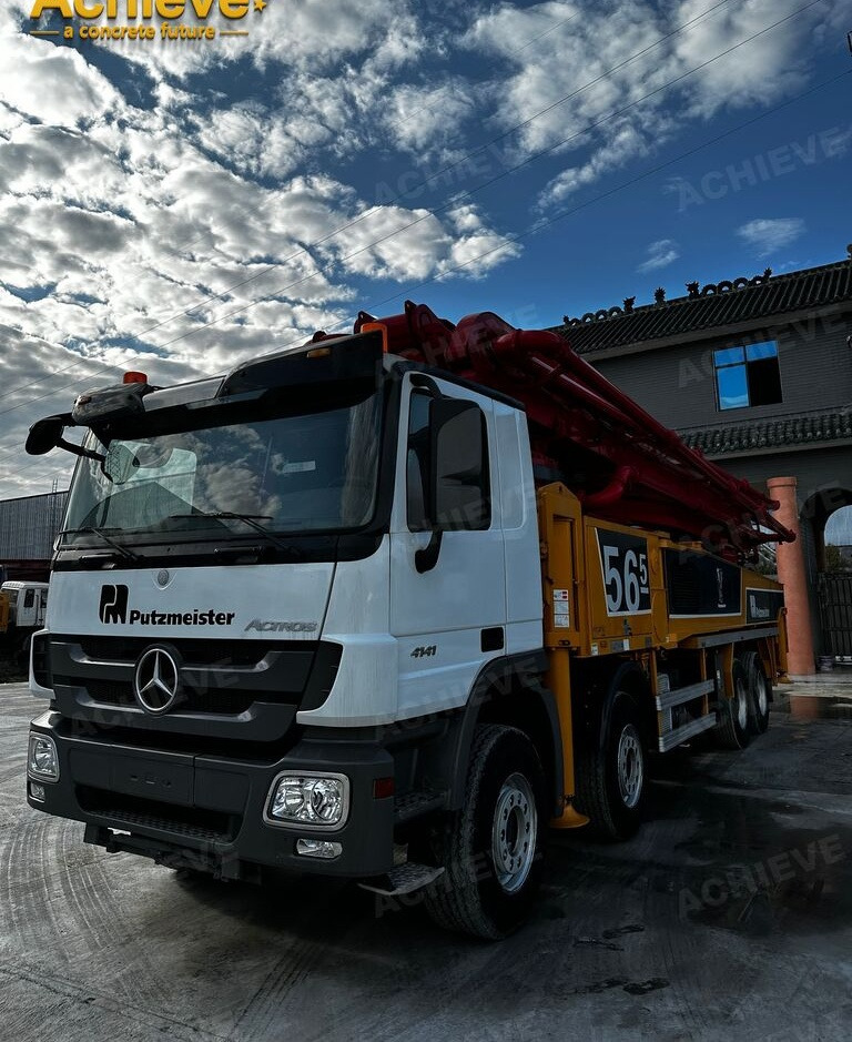 Αντλία σκυροδέματος Putzmeister Putzmeister  M56-4RZ Actros 4141Mercedes-Benz Concrete pump truck 【ACHIEVE】TOP CONDITION!!!: φωτογραφία 24