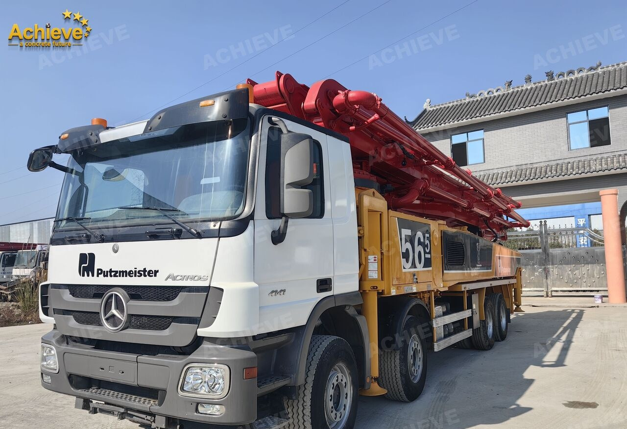 Αντλία σκυροδέματος Putzmeister Putzmeister  M56-4RZ Actros 4141Mercedes-Benz Concrete pump truck 【ACHIEVE】TOP CONDITION!!!: φωτογραφία 6