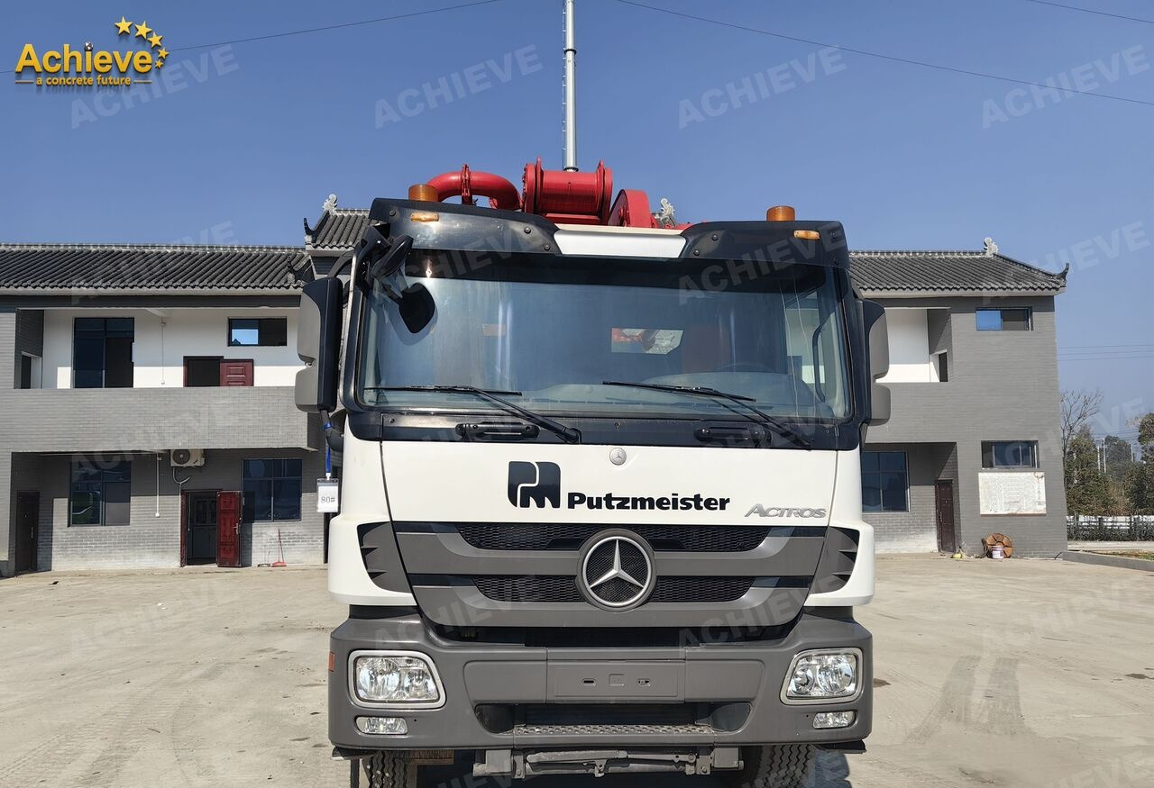 Αντλία σκυροδέματος Putzmeister Putzmeister  M56-4RZ Actros 4141Mercedes-Benz Concrete pump truck 【ACHIEVE】TOP CONDITION!!!: φωτογραφία 7