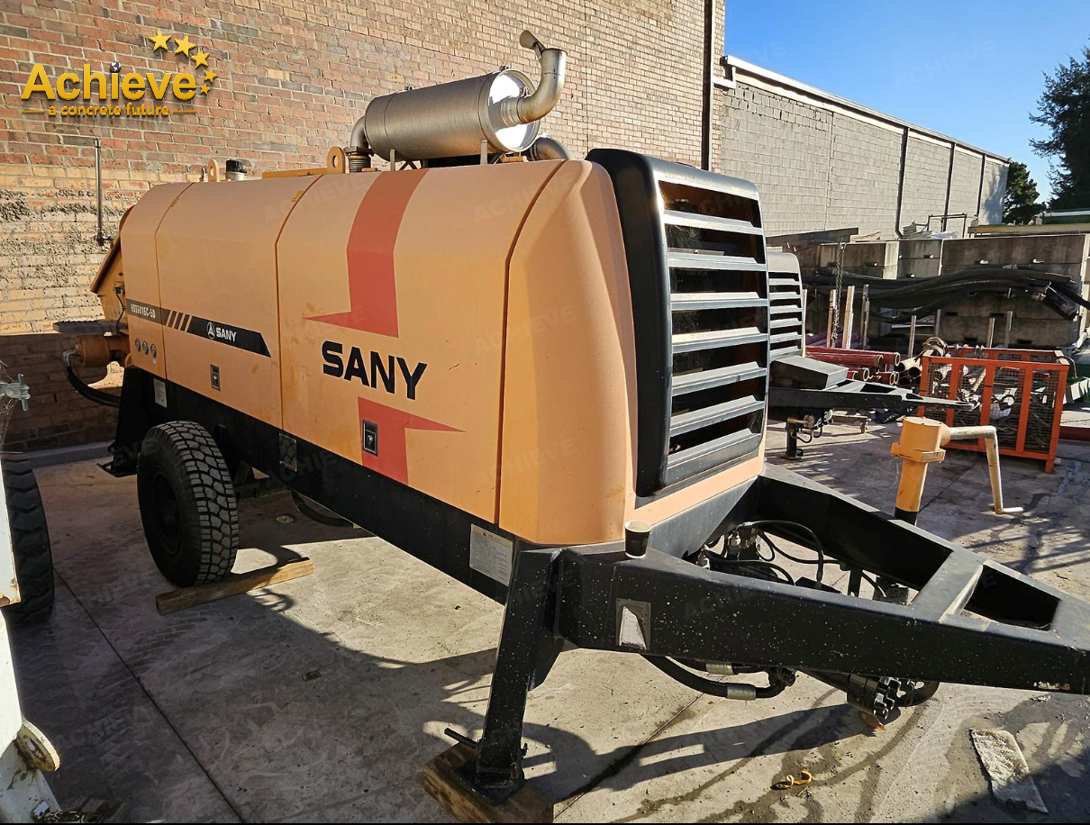 SANY 【ACHIEVE】TOP CONDITION!!! demo new low hours Sany Concrete Trailer Pump 2015 HBT6016C-5D - Σταθερή αντλία σκυροδέματος: φωτογραφία 3 SANY 【ACHIEVE】TOP CONDITION!!! demo new low hours Sany Concrete Trailer Pump 2015 HBT6016C-5D - Σταθερή αντλία σκυροδέματος: φωτογραφία 3
